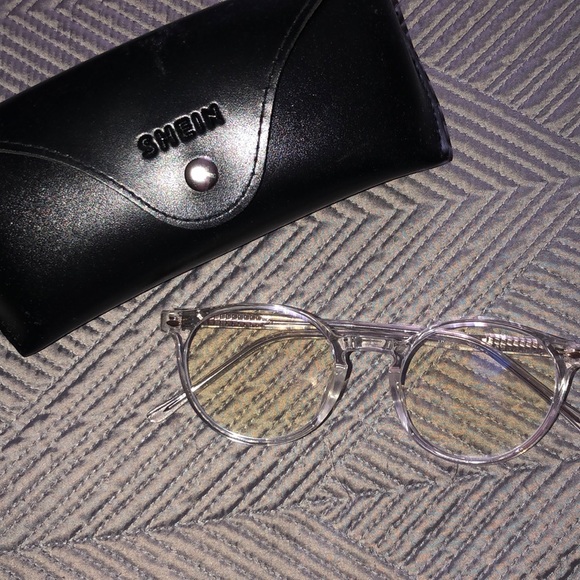 SHEIN Accessories - Shein BLUE LIGHT ROUNDED GLASSES NEVER WORN